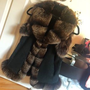 Belle Fare Fox Fur Vest